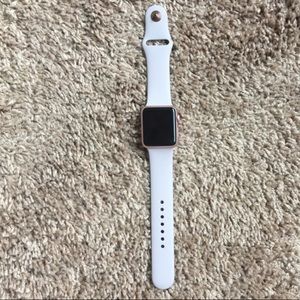 38mm rose gold series 1 Apple Watch